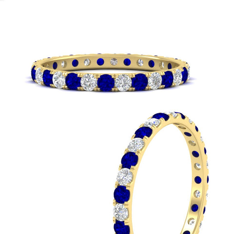 0.75-ct-diamond-round-eternity-sapphire-wedding-band-in-yellow-gold-FDEWB8371GSABLANGLE3-0.75CT-NL-YG