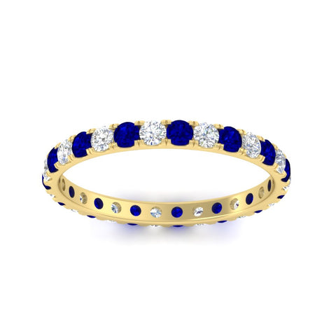 0.75-ct-diamond-round-eternity-sapphire-wedding-band-in-yellow-gold-FDEWB8371GSABLANGLE5-0.75CT-NL-YG