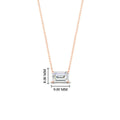 Thumbnail 91 - 0.75-ct-east-west-emerald-cut-diamond-pendant-in-rose-gold-fdpd10700emangle1-0.75ct-nl-rg-hw