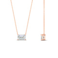 Thumbnail 92 - 0.75-ct-east-west-emerald-cut-diamond-pendant-in-rose-gold-fdpd10700emangle2-0.75ct-nl-rg
