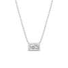 Load image into Gallery viewer, 0.75-ct-east-west-radiant-cut-bezel-diamond-pendant-in-white-gold-fdpd11763raangle1-0.75ct-nl-wg.jpg