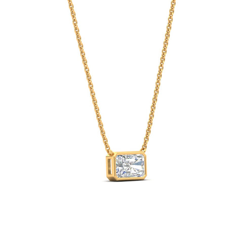 0.75-ct-east-west-radiant-cut-bezel-diamond-pendant-in-yellow-gold-fdpd11763raangle3-0.75ct-nl-yg