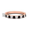 Load image into Gallery viewer, 0.75-ct-french-pave-round-black-diamond-stackable-band-in-rose-gold-FD8370GBLACK-0.75CT-NL-RG-HW.jpg