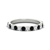 Load image into Gallery viewer, 0.75-ct-french-pave-round-black-diamond-stackable-band-in-white-gold-FD8370GBLACK-0.75CT-NL-WG.jpg