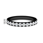 Load image into Gallery viewer, 0.75-ct-french-pave-round-diamond-stackable-band-in-black-gold-FD8370-0.75CT-NL-BG-HW.jpg
