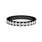 Load image into Gallery viewer, 0.75-ct-french-pave-round-diamond-stackable-band-in-black-gold-FD8370-0.75CT-NL-BG.jpg
