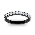 Load image into Gallery viewer, 0.75-ct-french-pave-round-diamond-stackable-band-in-black-gold-FD8370ANGLE5-0.75CT-NL-BG.jpg
