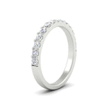 Load image into Gallery viewer, 0.75-ct-french-pave-round-diamond-stackable-band-in-white-gold-FD8370ANGLE2-0.75CT-NL-WG.jpg
