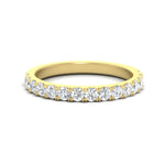 Load image into Gallery viewer, 0.75-ct-french-pave-round-diamond-stackable-band-in-yellow-gold-FD8370-0.75CT-NL-YG.jpg
