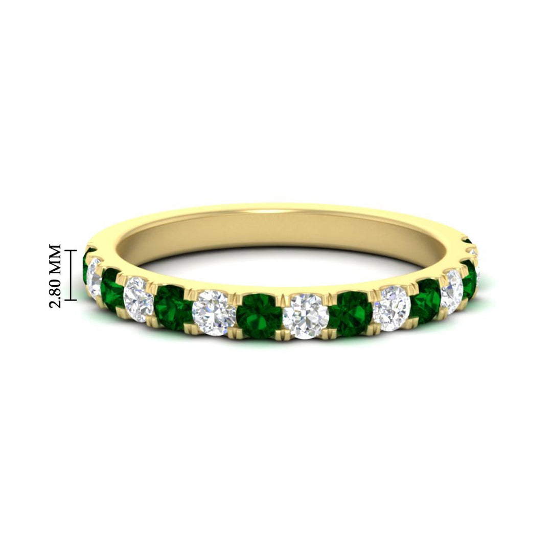 0.75-ct-french-pave-round-emerald-stackable-band-in-yellow-gold-FD8370GEMGR-0.75CT-NL-YG-HW.jpg