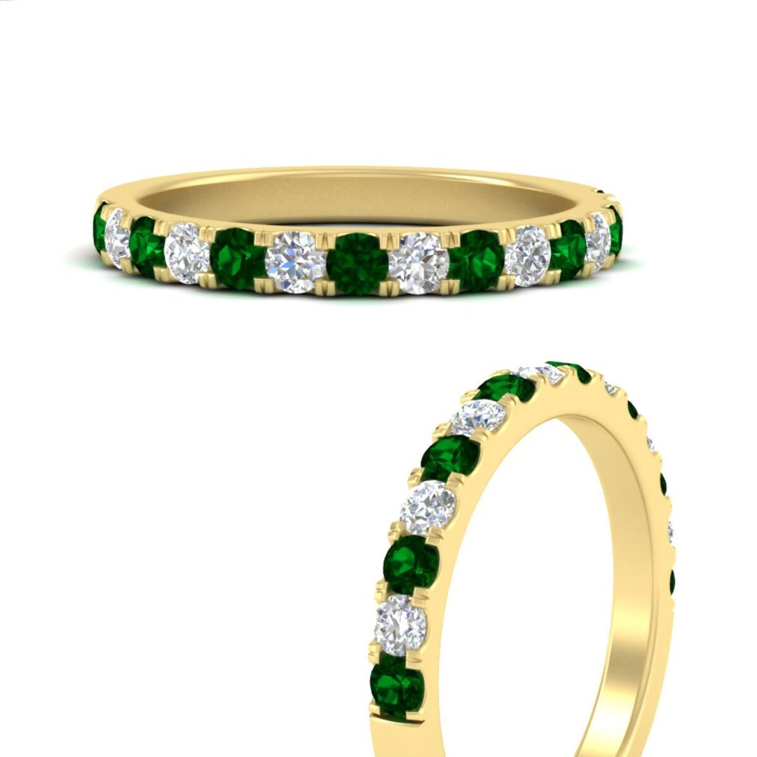 0.75-ct-french-pave-round-emerald-stackable-band-in-yellow-gold-FD8370GEMGRANGLE3-0.75CT-NL-YG.jpg