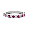 Load image into Gallery viewer, 0.75-ct-french-pave-round-pink-sapphire-stackable-band-in-white-gold-FD8370GSADRPI-0.75CT-NL-WG-HW.jpg