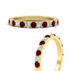 Load image into Gallery viewer, 0.75-ct-french-pave-round-ruby-stackable-band-in-yellow-gold-FD8370GRUDRANGLE3-0.75CT-NL-YG.jpg