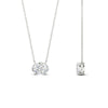 Load image into Gallery viewer, East West Oval Solitaire Pendant