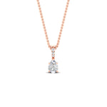 Load image into Gallery viewer, Pear Shaped Pavé Diamond Bail Pendant