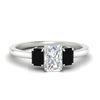 Load image into Gallery viewer, 0.75-ct-radiant-cut-three-stone-black-diamond-engagement-ring-in-white-gold-fdenr9299ragblacksleep-0.75ct-nl-wg.jpg