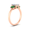 Load image into Gallery viewer, 0.75-ct-radiant-cut-three-stone-emerald-engagement-ring-in-rose-gold-fdenr9299ragemgrangle2-0.75ct-nl-rg.jpg