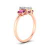 Load image into Gallery viewer, 0.75-ct-radiant-cut-three-stone-pink-sapphire-engagement-ring-in-rose-gold-fdenr9299ragsadrpiangle2-0.75ct-nl-rg.jpg