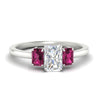 Load image into Gallery viewer, 0.75-ct-radiant-cut-three-stone-pink-sapphire-engagement-ring-in-white-gold-fdenr9299ragsadrpisleep-0.75ct-nl-wg.jpg