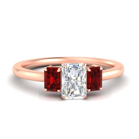 0.75-ct-radiant-cut-three-stone-ruby-engagement-ring-in-rose-gold-fdenr9299ragrudrsleep-0.75ct-nl-rg