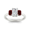 Load image into Gallery viewer, 0.75-ct-radiant-cut-three-stone-ruby-engagement-ring-in-white-gold-fdenr9299ragrudrangle5-0.75ct-nl-wg.jpg