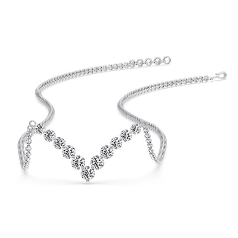 0.75-ct-round-diamond-V-graduated-necklace-in-white-gold-FDNK8068-0.75-CT-NL-WG