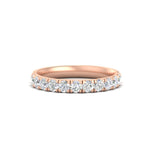 Load image into Gallery viewer, 0.75-ct-round-diamond-half-eternity-anniversary-band-in-rose-gold-FD9331ROB-0.75CT-NL-RG
