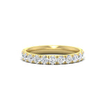 Load image into Gallery viewer, 0.75-ct-round-diamond-half-eternity-anniversary-band-in-yellow-gold-FD9331ROB-0.75CT-NL-YG
