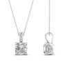 Load image into Gallery viewer, 0.75-ct-asscher-cut-diamond-filigree-pendant-in-FDPD10681AS-0.75CTANGLE2-NL-WG