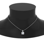 Load image into Gallery viewer, 0.75-ct-asscher-cut-diamond-filigree-pendant-in-FDPD10681AS-0.75CTANGLE2-NL-WG
