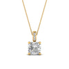 Load image into Gallery viewer, 0.75-ct-asscher-cut-diamond-filigree-pendant-in-FDPD10681AS-0.75CTANGLE2-NL-YG