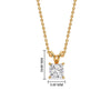 Load image into Gallery viewer, 0.75-ct.-diamond-princess-cut-solitaire-necklace-in-yellow-gold-FDPD8469ANGLE1-PR-0.75-YG-HW-HW.jpg?v=1758712604
