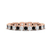 Load image into Gallery viewer, 0.85 Carat Alternating Size Round Diamond Eternity Ring