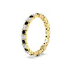 Load image into Gallery viewer, 0.85 Carat Alternating Size Round Diamond Eternity Ring