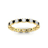 Load image into Gallery viewer, 0.85 Carat Alternating Size Round Diamond Eternity Ring