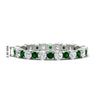 Load image into Gallery viewer, 0.85 Carat Alternating Size Round Diamond Eternity Ring