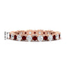 Load image into Gallery viewer, 0.85 Carat Alternating Size Round Diamond Eternity Ring