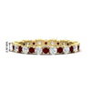 Load image into Gallery viewer, 0.85 Carat Alternating Size Round Diamond Eternity Ring