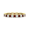 Load image into Gallery viewer, 0.85 Carat Alternating Size Round Diamond Eternity Ring