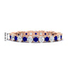 Load image into Gallery viewer, 0.85 Carat Alternating Size Round Diamond Eternity Ring
