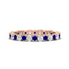 Load image into Gallery viewer, 0.85 Carat Alternating Size Round Diamond Eternity Ring
