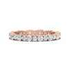 Load image into Gallery viewer, 0.85 Carat Alternating Size Round Diamond Eternity Ring