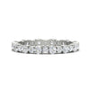 Load image into Gallery viewer, 0.85 Carat Alternating Size Round Diamond Eternity Ring