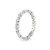 Load image into Gallery viewer, 0.85 Carat Alternating Size Round Diamond Eternity Ring