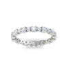 Load image into Gallery viewer, 0.85 Carat Alternating Size Round Diamond Eternity Ring