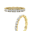 Load image into Gallery viewer, 0.85 Carat Alternating Size Round Diamond Eternity Ring