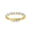 Load image into Gallery viewer, 0.85 Carat Alternating Size Round Diamond Eternity Ring
