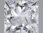 Load image into Gallery viewer, 0.95 Carat D-VS2 Princess Lab Diamond
