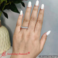 Thumbnail 3 - 1-50-carat-radiant-cut-7-stone-lab-diamond-wedding-band-in-14k-white-gold-fdwb8008-ra-1-50-ct-11