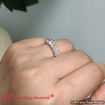 Load image into Gallery viewer, 1-50-carat-radiant-cut-7-stone-lab-diamond-wedding-band-in-14k-white-gold-fdwb8008-ra-1-50-ct-5
